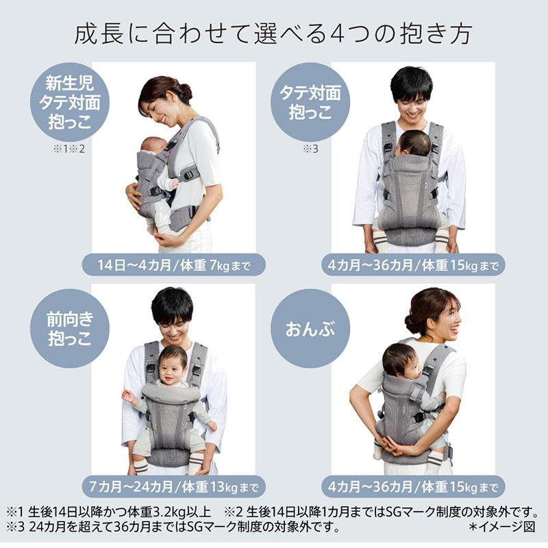 アップリカ（Aprica） ラクリス AB ネイビー NV 抱っこ紐 Aprica