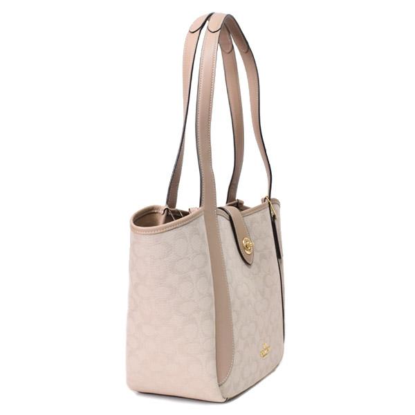 COACH（コーチ） バッグ キャンバス レザー シグネチャー ターンロック