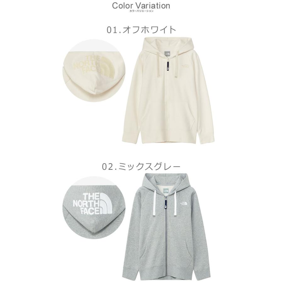 THE NORTH FACE（ザ ノースフェイス） パーカー レディース リアビュー