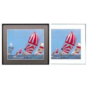 フォトフレーム A300 サイズ 六切り 6切り アルミ 写真展 おしゃれ