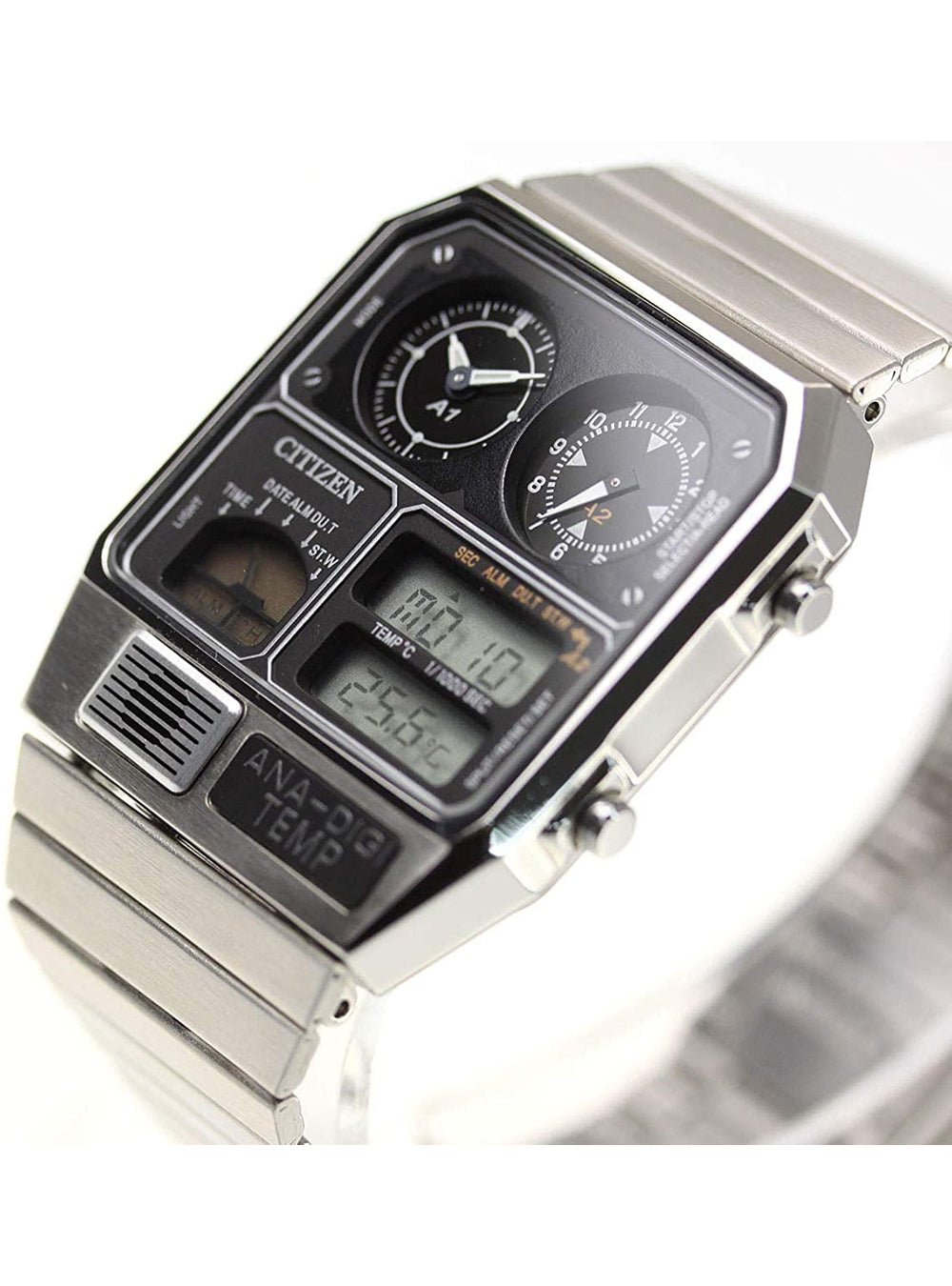 JG2101-78E] CITIZEN RECORD LABEL ANA-DIGI TEMP REPRODUCTION MODEL