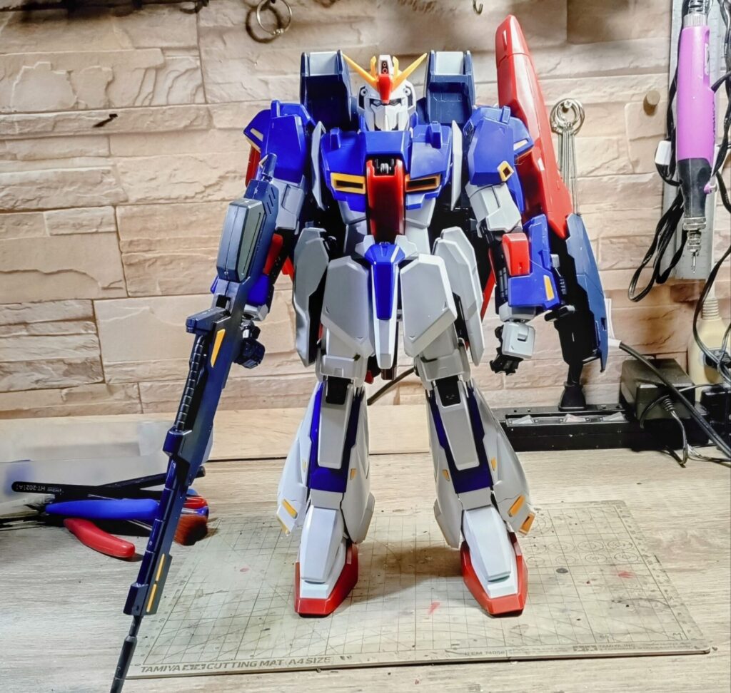 素組じゃ不十分!?】ついに入手『PG Zガンダム』を徹底改修・塗装して