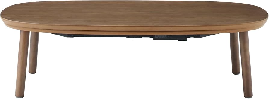 Amazon | 無印良品 こたつにもなるローテーブル ダークブラウン 大 幅