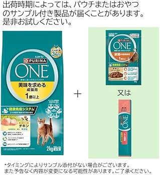 Amazon | ピュリナワン キャットフード ドライ美味を求める成猫用 1歳