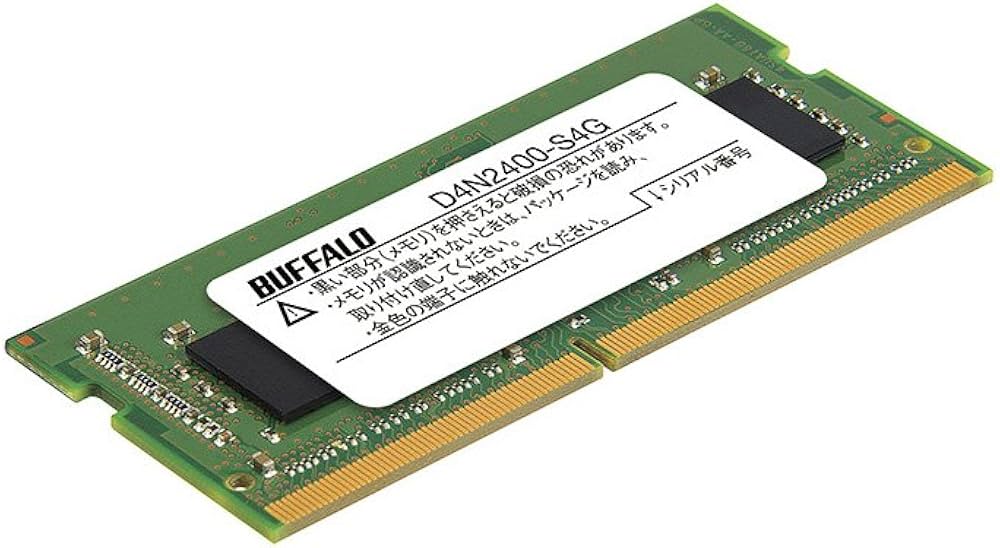 Amazon | BUFFALO PC4-2400対応 260ピン DDR4 SDRAM SO-DIMM D4N2400
