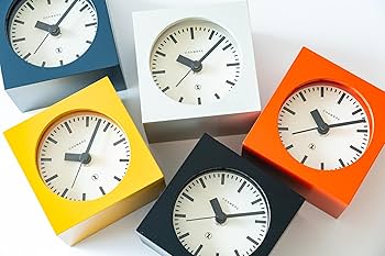 Amazon.com: INTERZERO Desk Clock Japanese Handcrafted Solid Wood