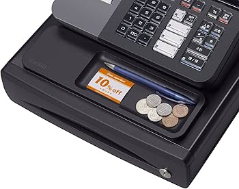 Amazon | カシオ レジスター 8部門 NL-200BK ブラック | レジスター