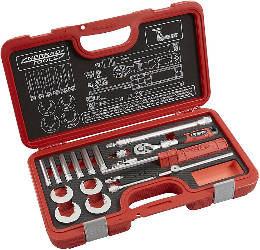 NERRAD Tools NTTAPEXKIT1 Tapex Tap Wrench Kit, Black : Amazon.ca