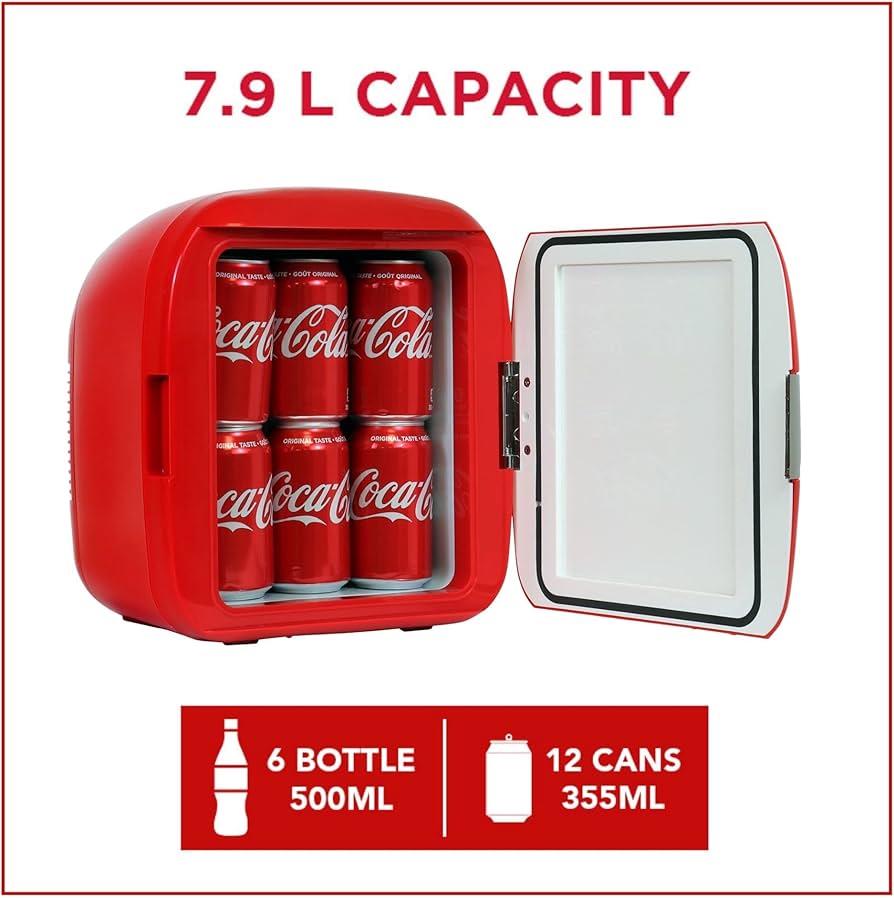Amazon | Coca-Cola コカ・コーラ 9-Can-Capacity ミニ冷蔵庫 並行輸入