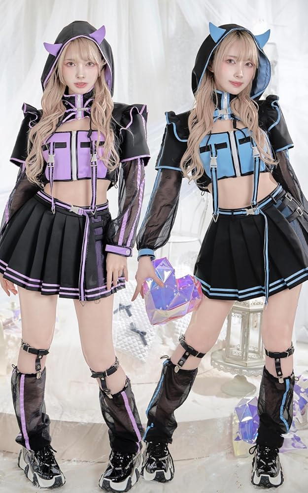 Amazon.co.jp: [Malymoon] コスプレ 天使界隈 ゲーミング デビル 新色