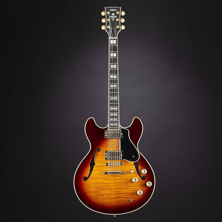 Amazon.com: Yamaha SA2200 Semi-Hollow Electric Guitar - Violin