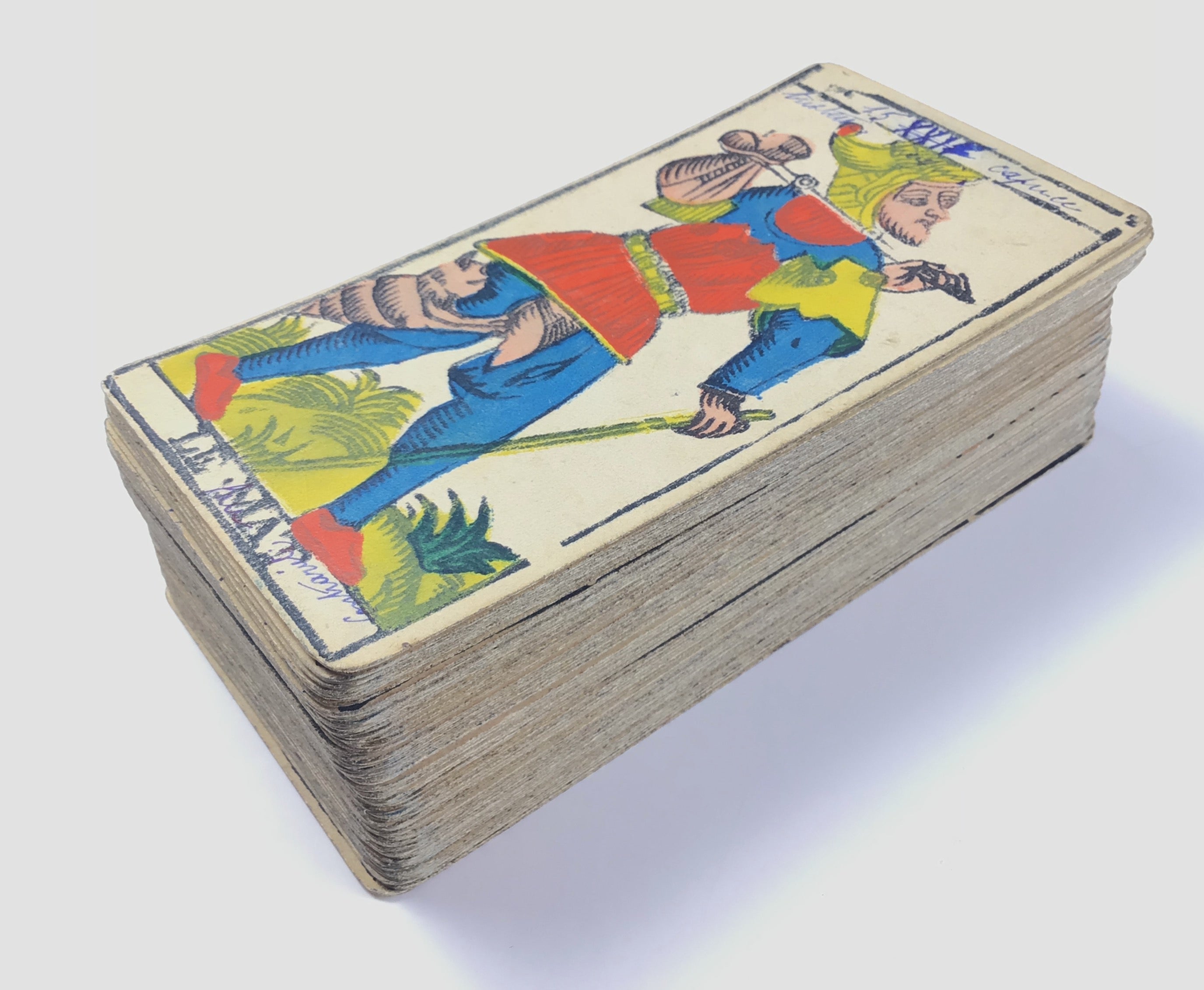 c.1880 Conver Camoin Tarot de Marseille – McClosky's Antiquarian
