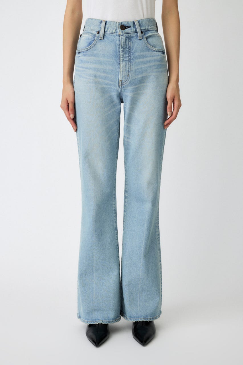 MOUSSY | MVS L/BLU FLARE (フレア ) |SHEL'TTER WEBSTORE