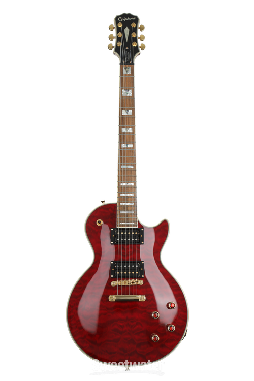 Epiphone Prophecy Les Paul Custom GX Plus - Black Cherry | Sweetwater