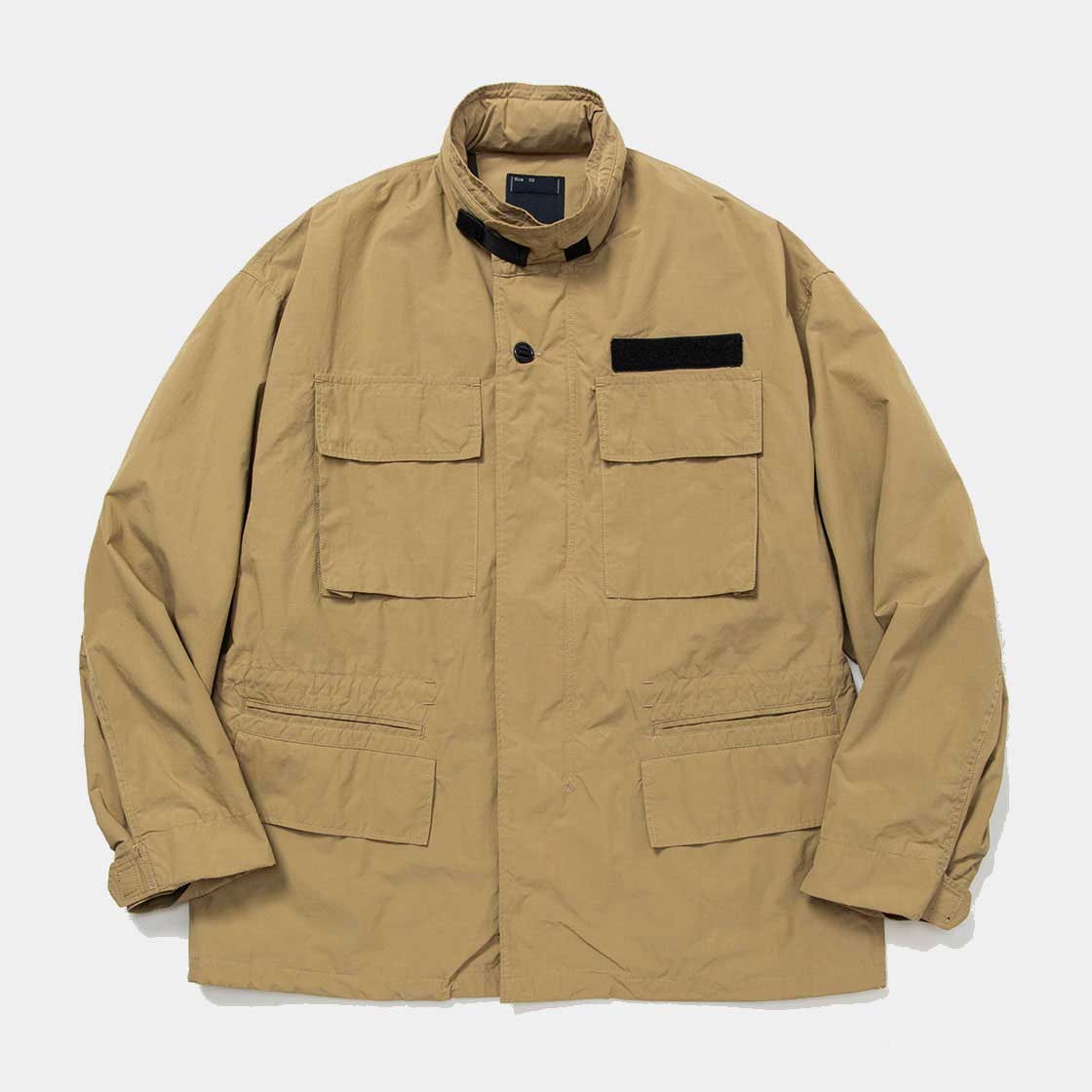 Memory Gabardine Field Parka / Charcoal | meanswhile