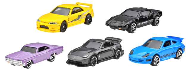 ホットウィール ワイルド・スピード テーマ アソート - レーシング 10