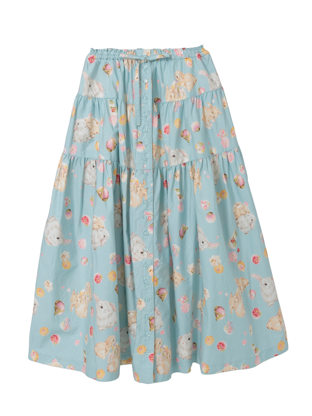 幸見うさぎプリントスカート｜ピンクハウスオフィシャルオンライン