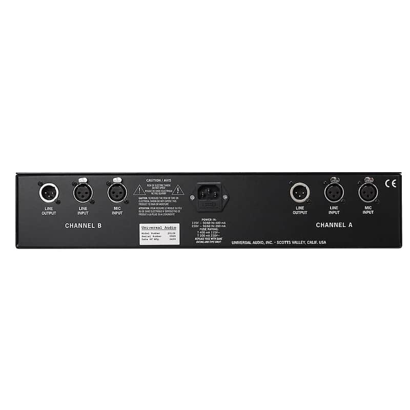 Universal Audio 2-610 Dual Channel Mic Preamplifier | Reverb