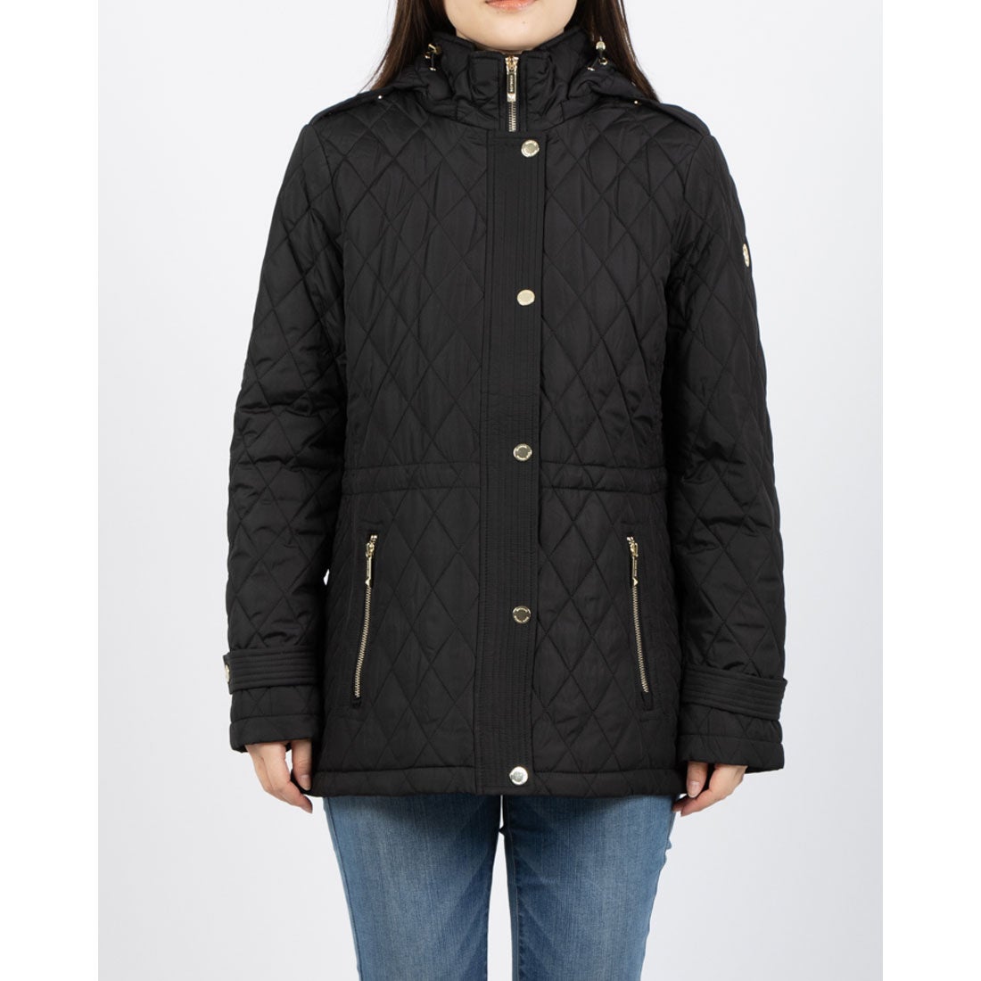 MICHAEL KORS マイケルコース QUILTED HOODED JACKET キルティング