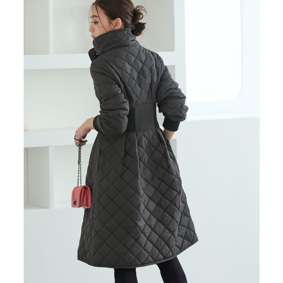 ルイルエブティック RUIRUE BOUTIQUE ライトサーモキルティングサイド