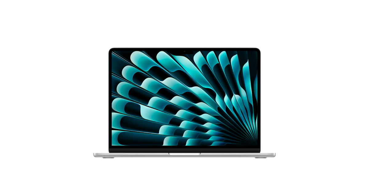 MacBook Air、13インチ、M4チップ、10コアCPU、10コアGPU、シルバー
