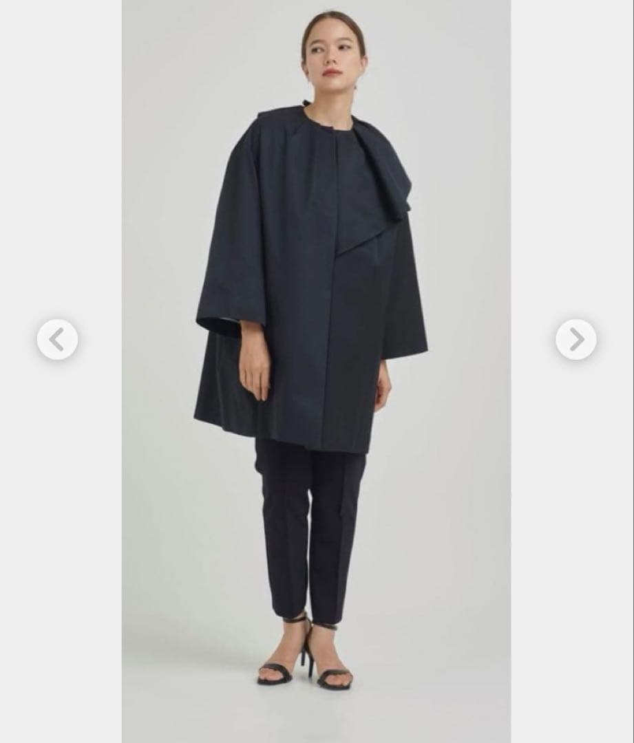 ツイルサイドフレアコート　yori yori(ヨリ)の「ツイルサイドフレアコート」 - PARTE