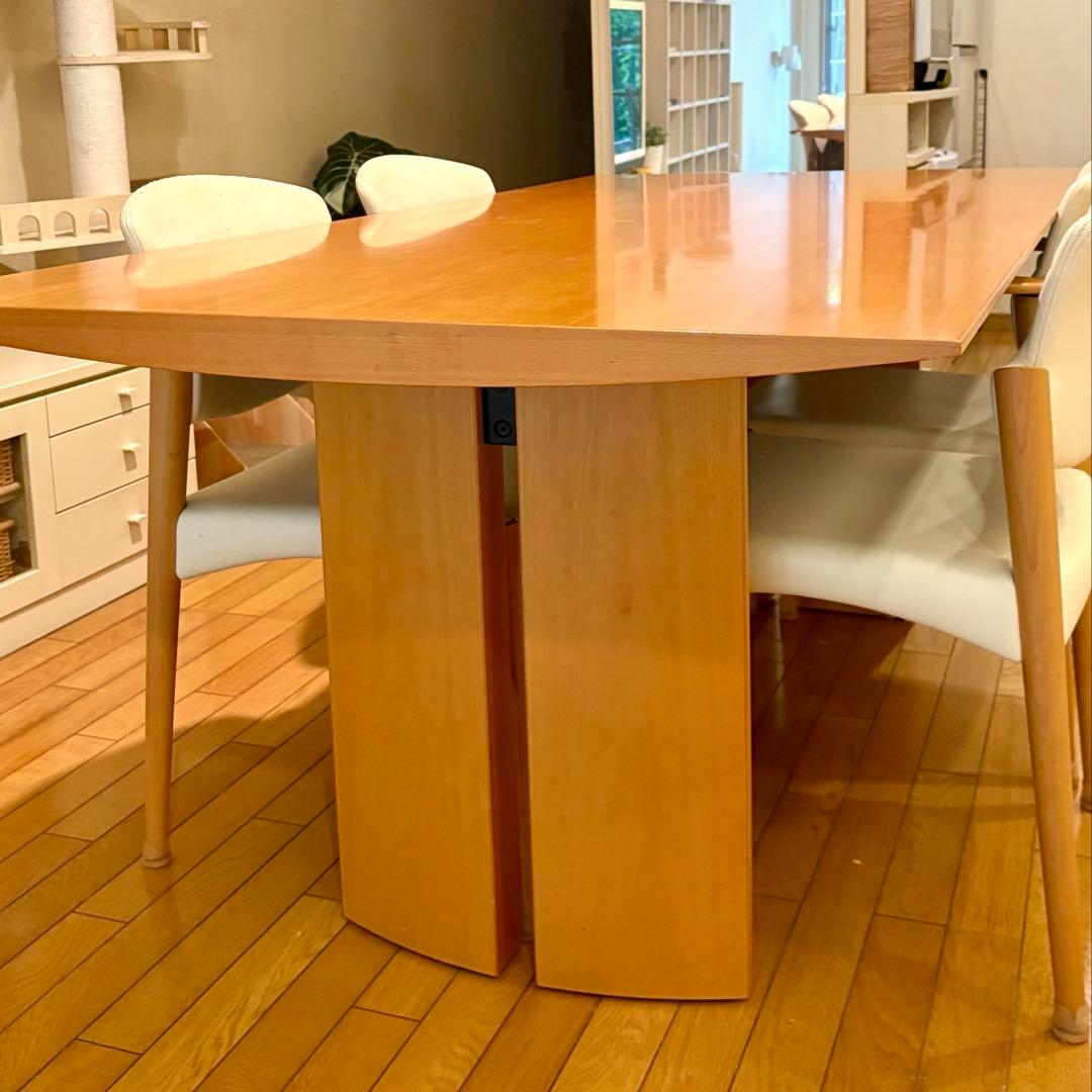 【お取り置き中、ボヌール様】アルフレックス ダイニングテーブル　180×90cm お取り置き中、ボヌール様】アルフレックス ダイニングテーブル 180