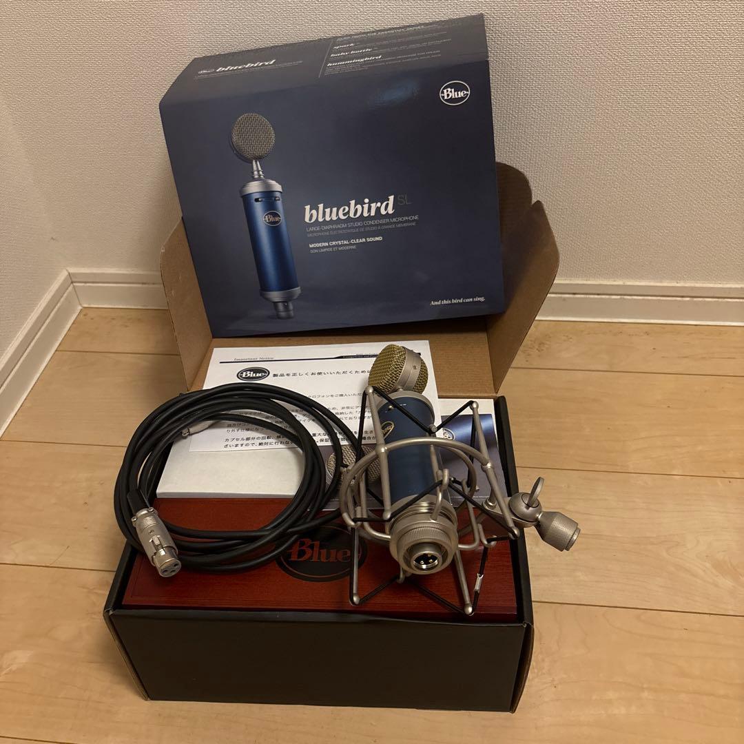 Bluebird コンデンサーマイク Blue Microphonesのコンデンサーマイク Bluebirdのご紹介。