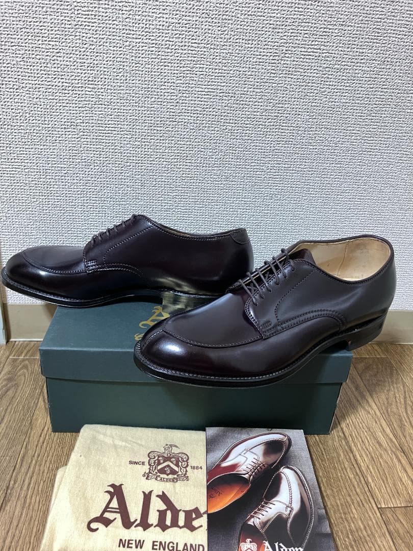 ALDEN オールデン 54321 バーガンディコードバン US8D - メルカリ