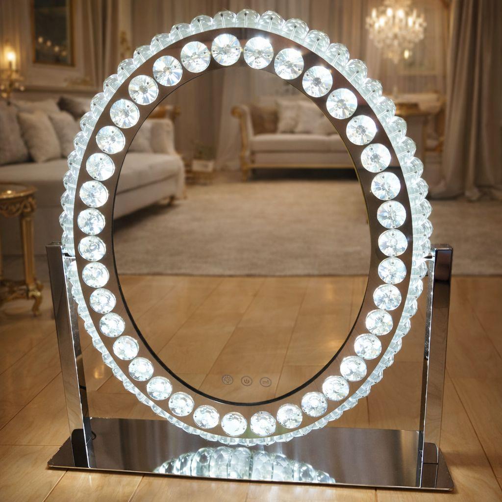 Francfranc ブリエ ハリウッドミラー ラウンド 条件ミラー - メルカリ