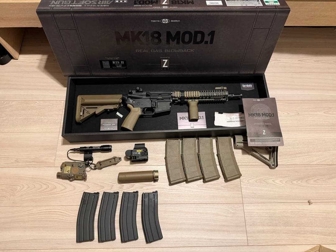 東京マルイガスブロ　Mk18 Mod.1・マガジン 東京マルイ 18歳以上用 ガスブローバックライフル MK18 MOD.1 | ガス