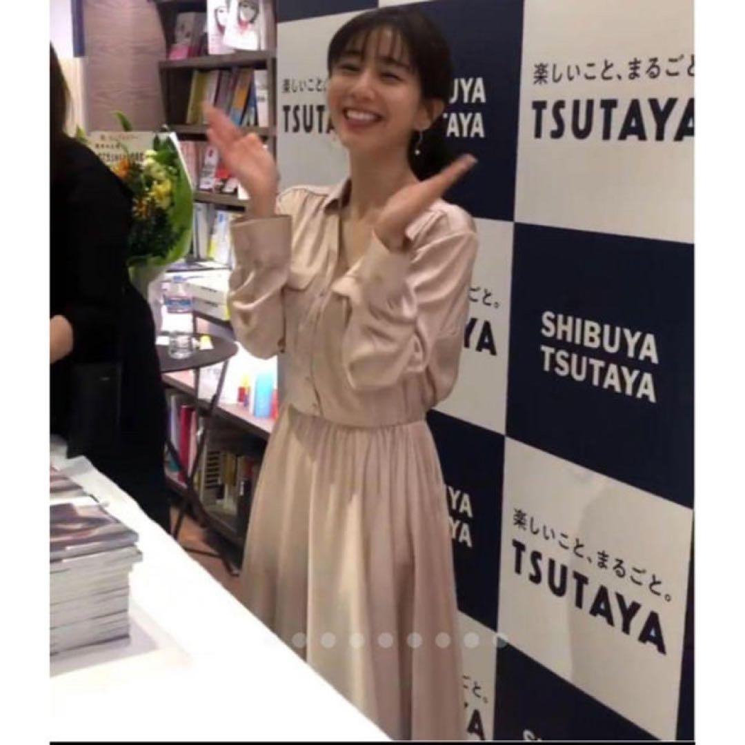 春服♡田中みな実、橋本環奈着用❤︎セルフォードハンカチヘムサテン