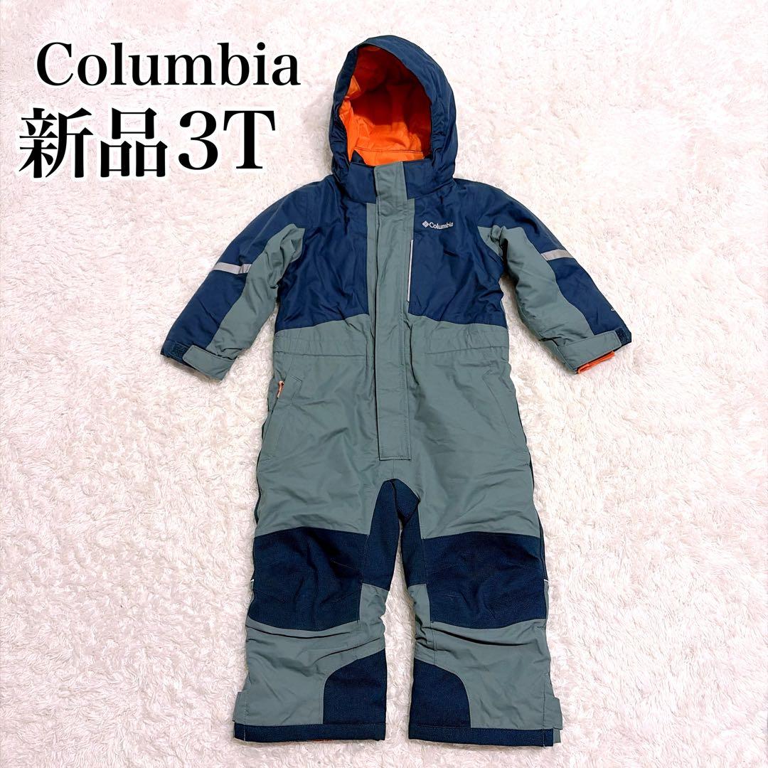 Columbia 新品✨バガ2 スキーウェア 3T ジャンプスーツ　カーキネイビ Columbia（コロンビア） ジャンプスーツ ベビー Columbia SC9036 バガ3