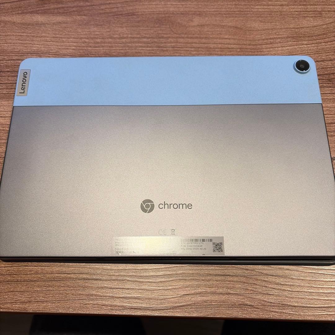 Lenovo Chromebook CT-X636F 青/シルバー Lenovo IdeaPad Duet Chromebook CT-X636F ICE Blue + Iron Grey 64 GB