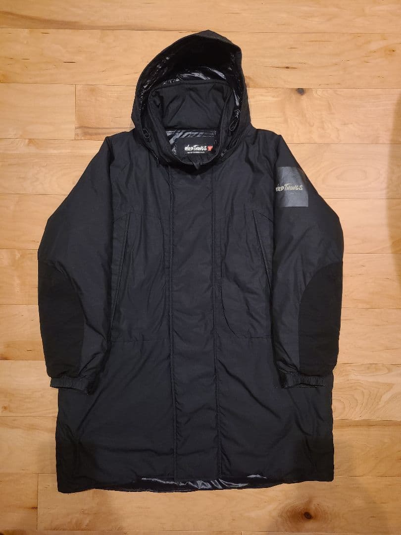 WILDTHINGS プリマロフトモンスターパーカー ブラック Mサイズ W．M．B．C．×WILD THINGS PRIMALOFT MONSTER PARKAプリマロフト