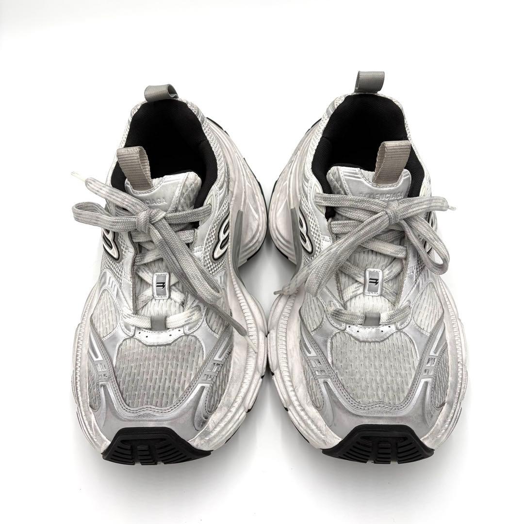 現行✨️BALENCIAGA 10XL 26.5cm 792779 グレーホワイト