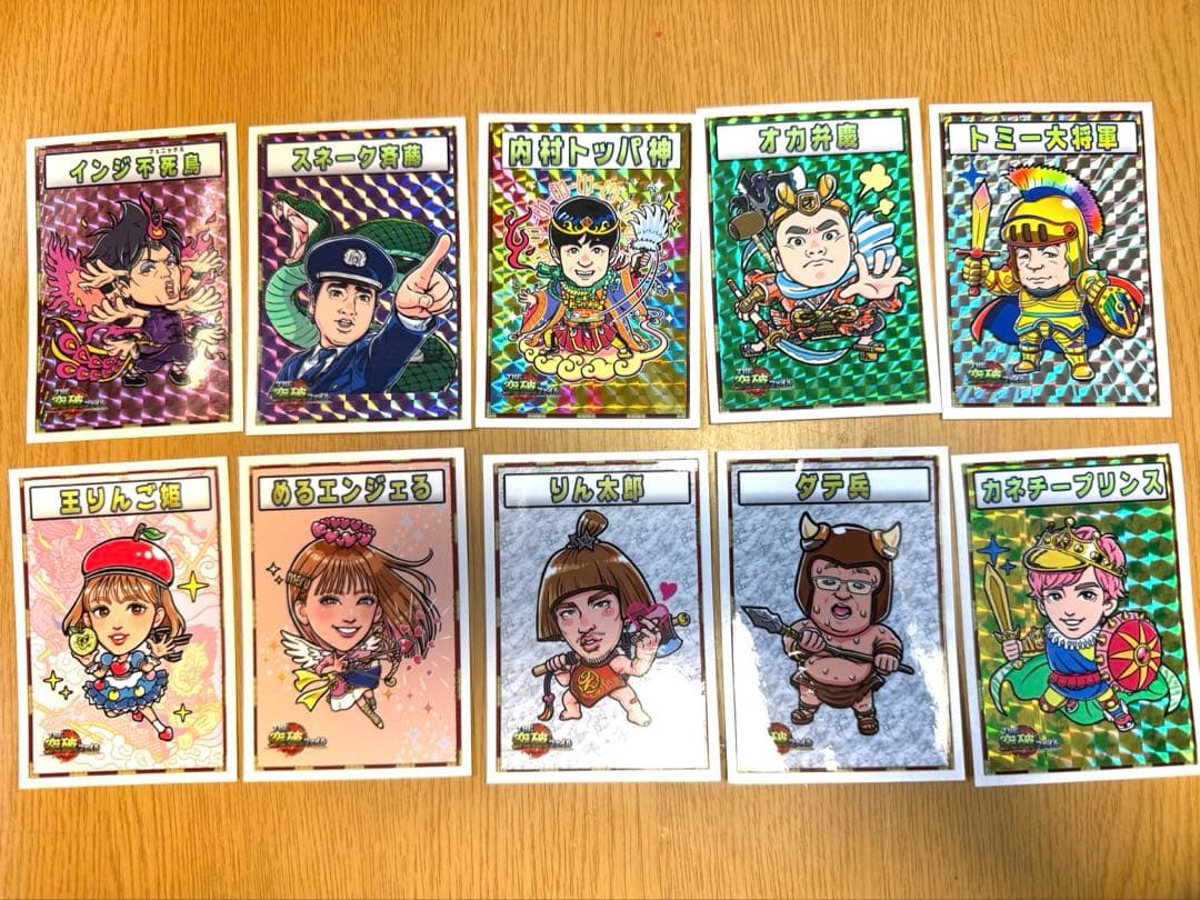 突破ファイル トッパーマンシール　10種セット トッパーマン トレーディングアクリルスタンド THE突破ファイル