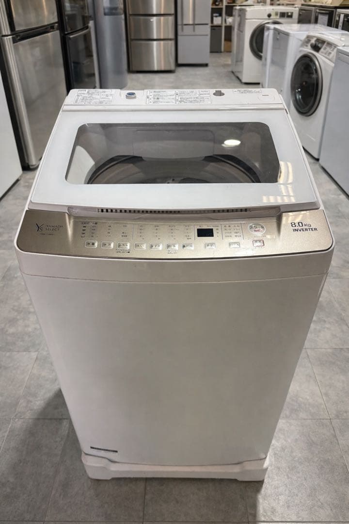 RoRo 縦型洗濯機 2023年製 8kg※一週間保証あり 楽天市場】【中古/搬入付き】 YSELECT 洗濯機 8kg 長期保証90日～180日