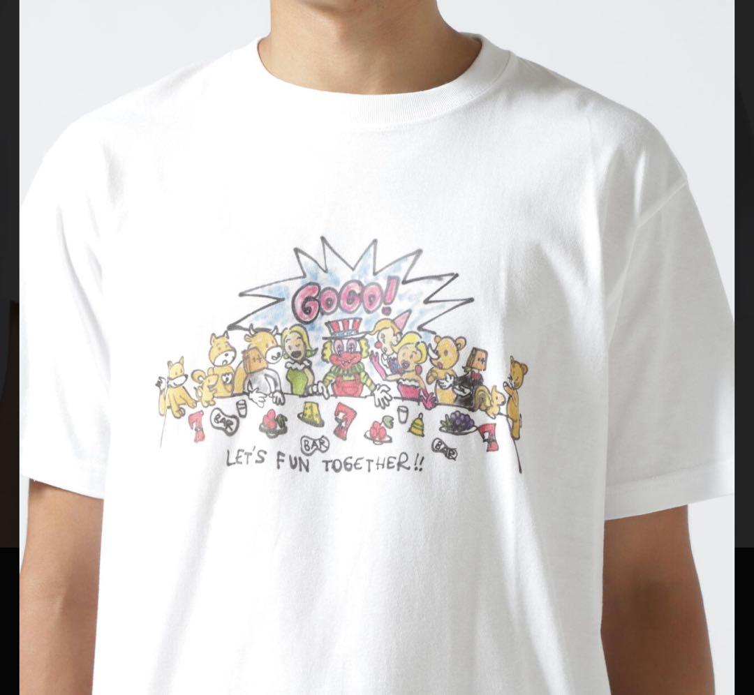 【新品未使用】guernika 北電子 ジャグラーコラボ Tシャツ L 人気ブランドと「ジャグラー」のコラボTシャツ｜パチンコ・パチスロ