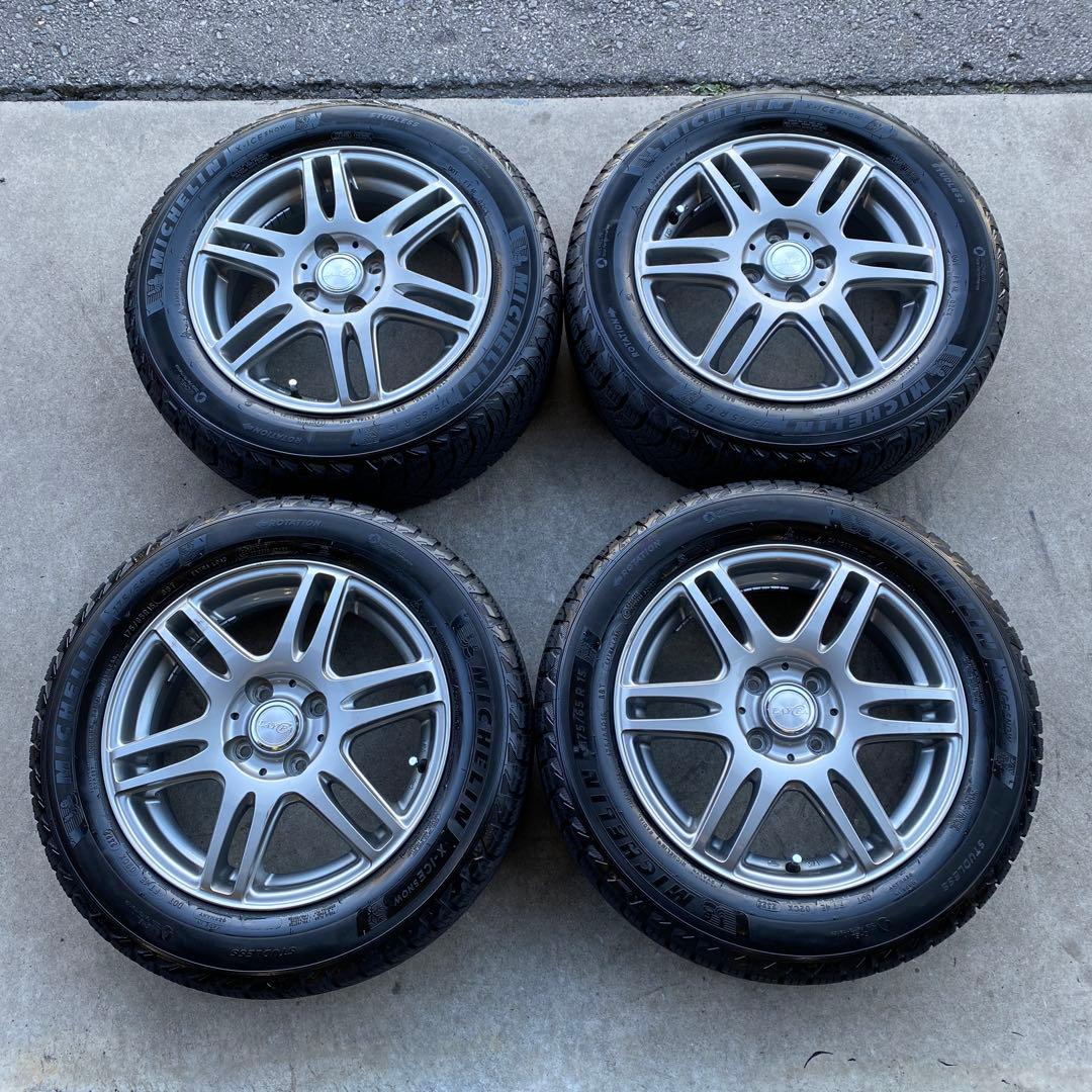 中古バリ溝ミシュランスタッドレスセット175/65R15アクア、ヴィッツ 楽天市場】175 65r15 ホイールセット アクア（車用品｜車用品・バイク
