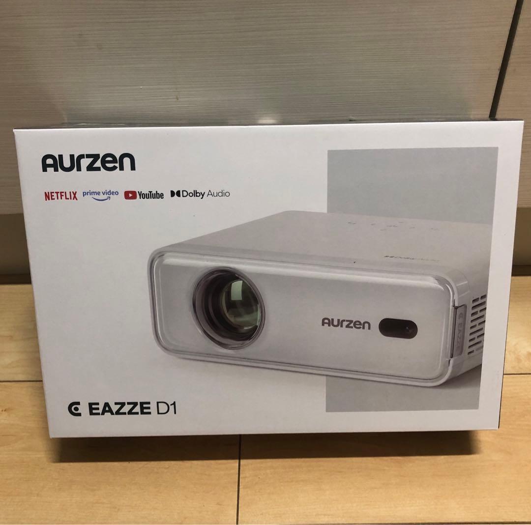 Aurzen D001プロジェクター 家庭用 小型オートフォーカス、 Amazon.co.jp: Aurzen プロジェクター 家庭用 小型【Netflix即起動
