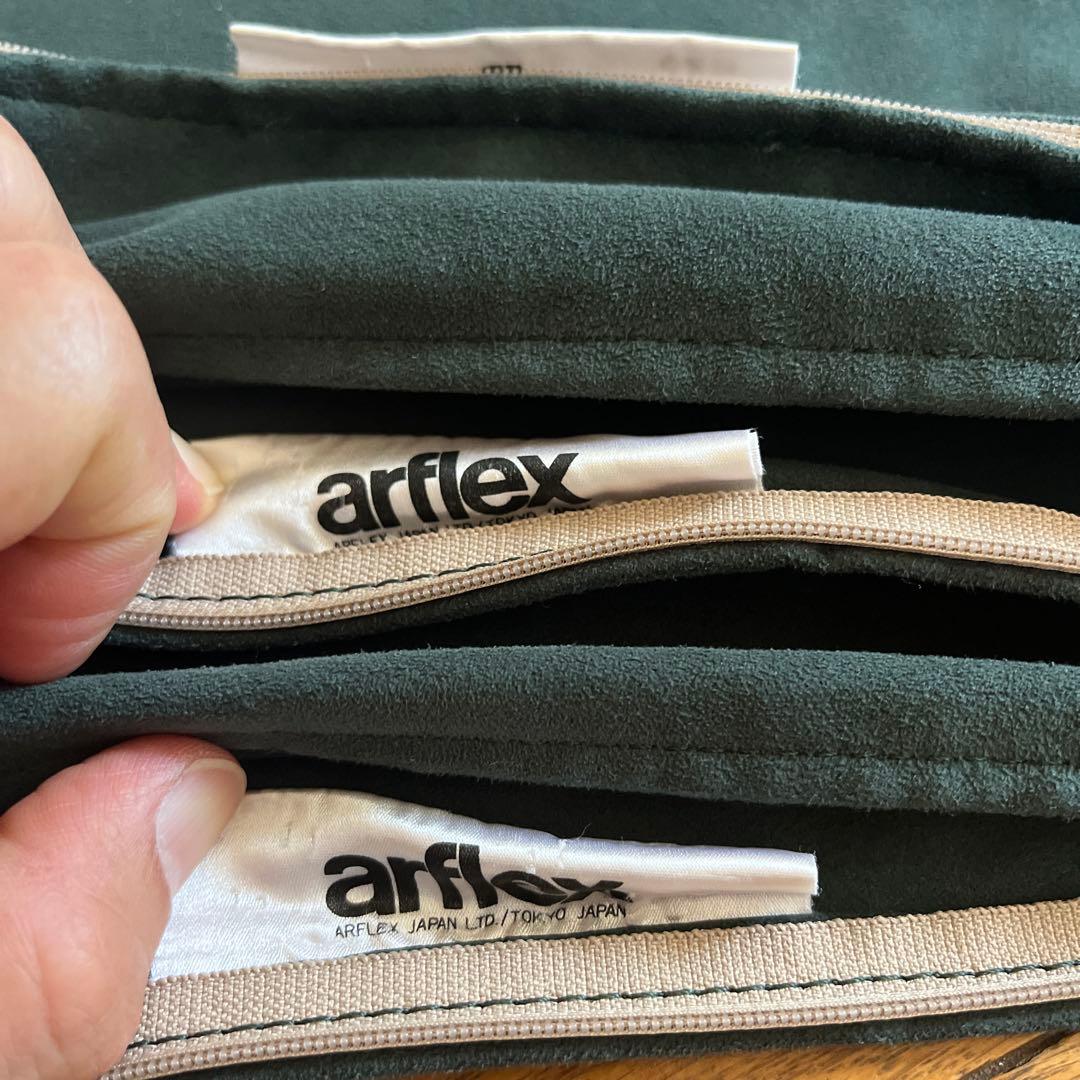 arflex アルフレックス ダークグリーン 正方形クッションカバー 3枚セット クッション〈 arflex × saki tanaka 〉 – アルフレックスジャパン