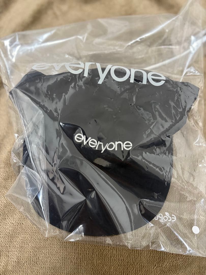 新品未使用 everyone original logo cap ブラック everyone original logo tropical wool cap (BLACK) | everyone