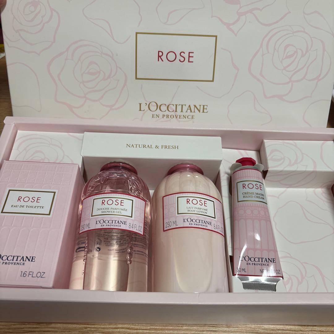 L'OCCITANE ROSE シークレットコンプリート　未使用　最安値 L'OCCITANE（ロクシタン） ローズ オードトワレ 75ml 香水 コスメ 新品