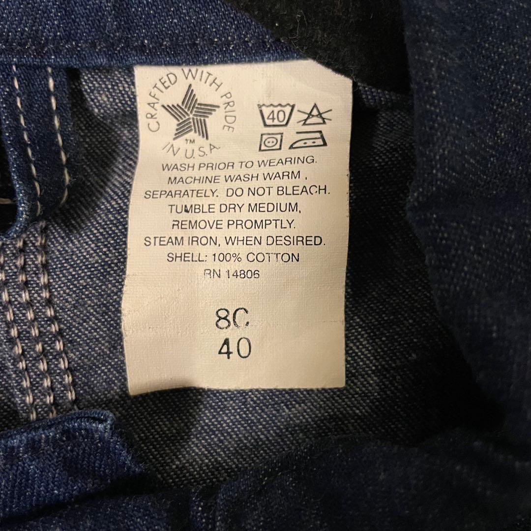 90s USA製 Carhartt カーハート デニム カバーオール サイズ40 - メルカリ
