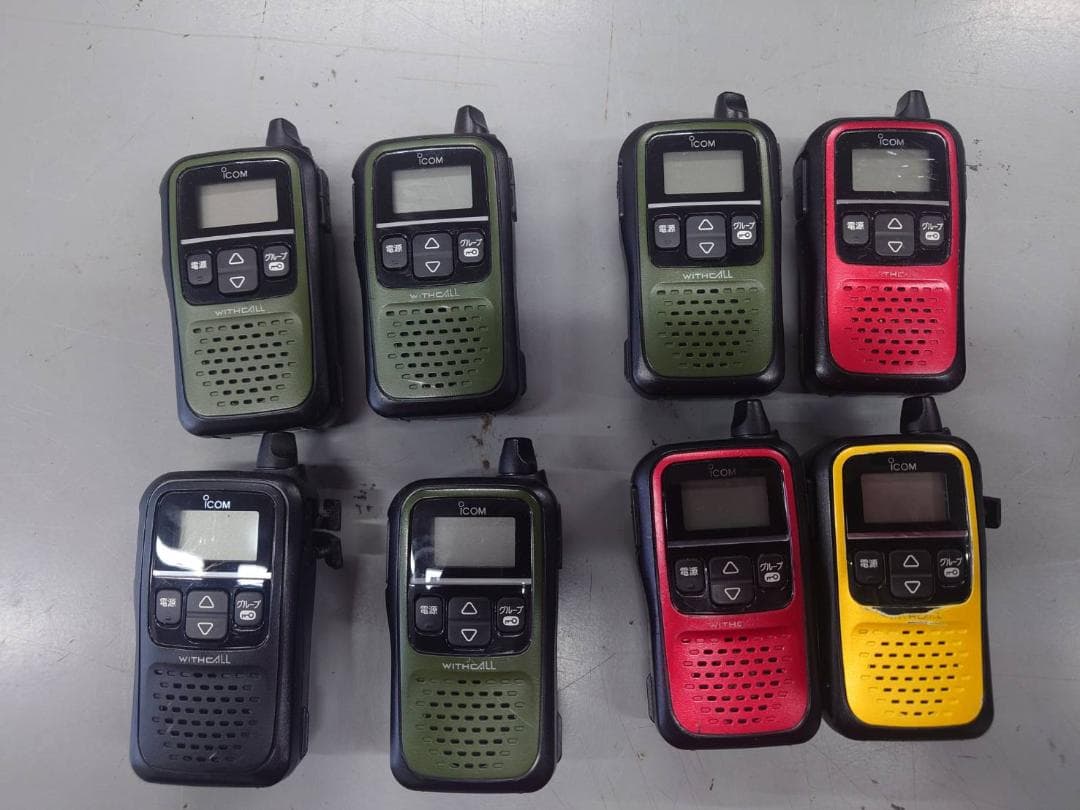 WITHCALL IC-4110 8台セット　充電器チャージャー4台付き Amazon | アイコム IC-4120 ブラック 本体2台＋BC-181＋BC-188 ツイン