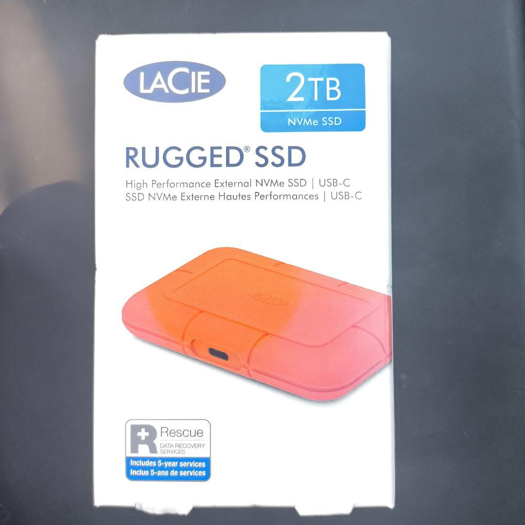 LACIE RUGGED SSD 2TB USB-C　新品1/20まで値下げ！ LaCie Rugged SSD 2TB USB-C Solid State Drive | Sweetwater