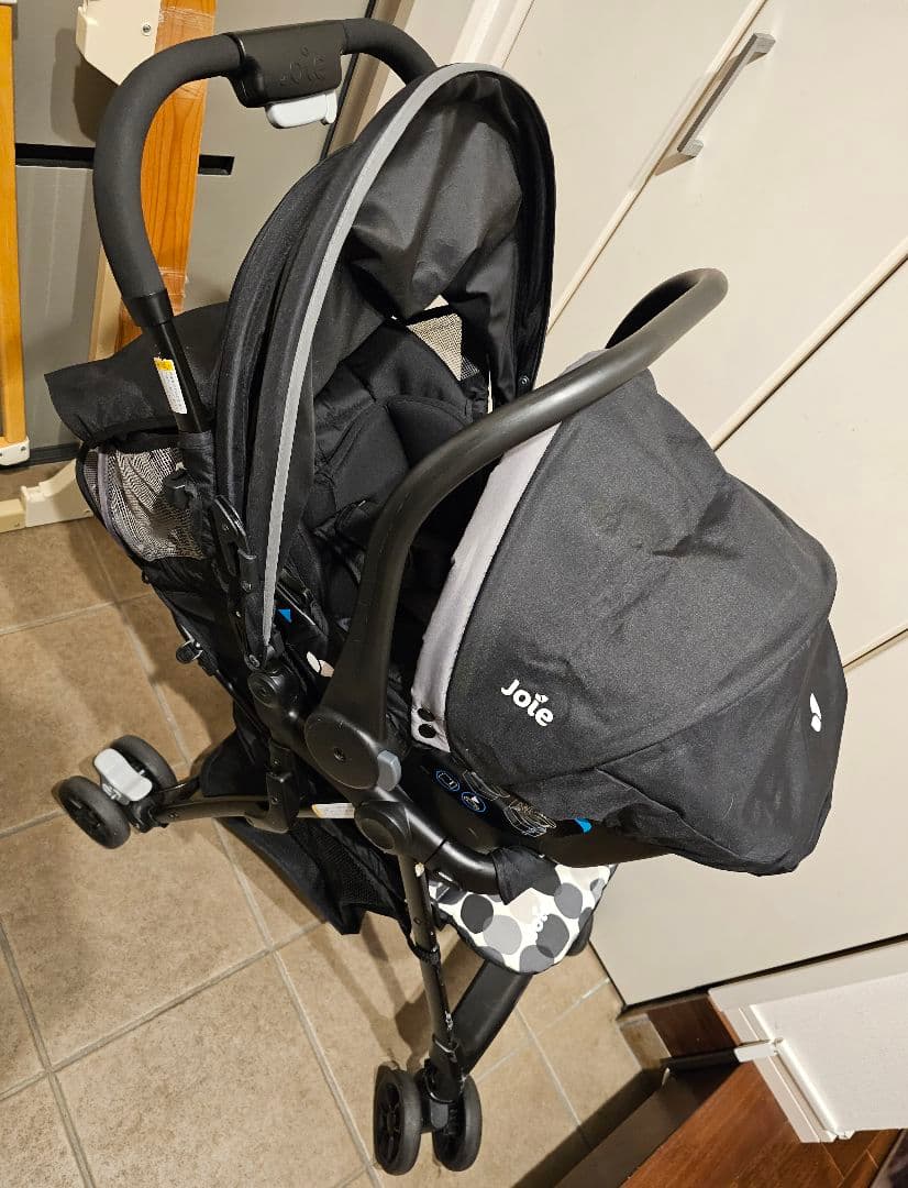 ⭐美品joie (KATOJI) トラベルシステムチャイルドシート3点セット カトージ（KATOJI） ベビーカー joie 新生児 トラベルシステム