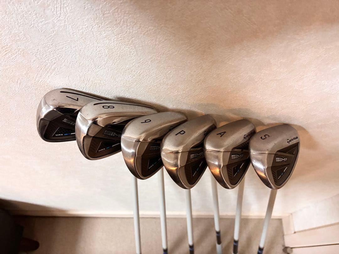 TaylorMade SIMMAX レディース　アイアン6本セット テーラーメイド SIM MAX レディース アイアン Lフレックス 7本セット