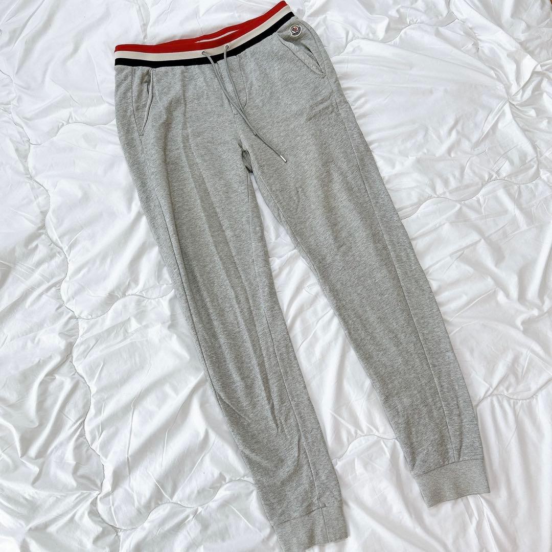 MONCLER モンクレール トリコロール ロゴワッペン スウェット パンツ